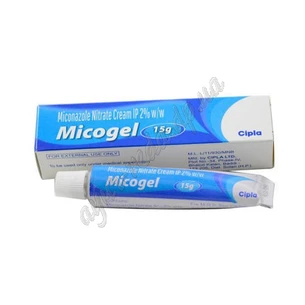 Antifungal cream Mykogel Miconazole 15g, Cream Miconazole Mykogel, Micogel Cipla Miconazole 2%, Ayurveda