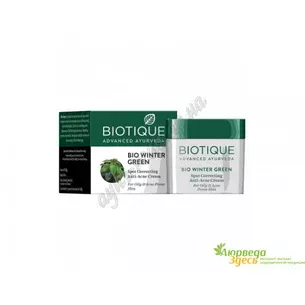 Cream with gooseberry oil for acne and blackheads Bio Grushanka Biotik term 11.24 inclusive.