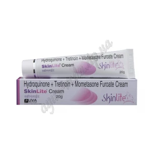 SKIN LITE cream hydroquinone and tretinoin 25g Skinlite, SKINLITE Cream, Zydus Liva SkinLite, Ayurveda