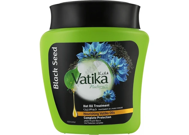 Фото 1 - Vatika cream mask 500g black seed, Dabur VATIKA Naturals Hair Mask Black Seed, Dabur Black seed, Kalinji (Black cumin), A