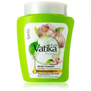 Крем-маска Дабур Ватика Чеснок 500г, Dabur VATIKA Naturals Hair Mask GARLIC, Hammam Zaith, Аюрведа