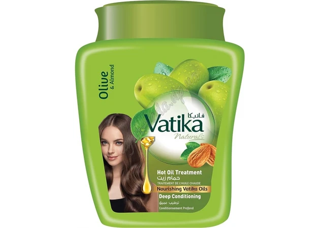 Фото 1 - Cream mask Dabur Vatika Deep conditioning 500g, Cream mask Dabur Vatika Deep conditioning, Vatika Naturals Deep Co