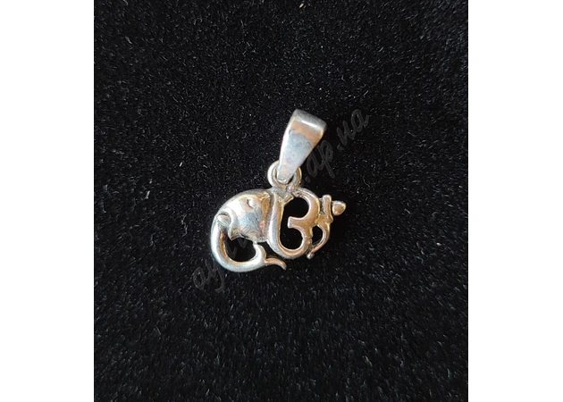 Фото 1 - Pendant-1 Ganesha #7 silver, Ganesh, Ayurveda Here!
