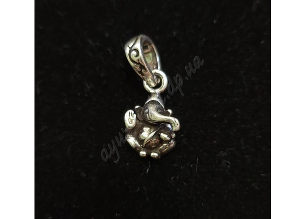 Фото 1 - Pendant-1 Ganesha blessing #2 silver, Ganesh, Ayurveda Here!