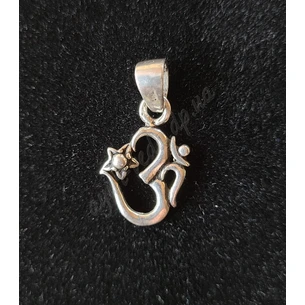 Pendant-1 Omkara No. 4 silver, Ayurveda Here!