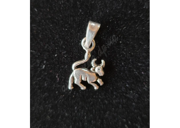 Фото 1 - Pendant-1 Happy Cow silver, Ayurveda Here!