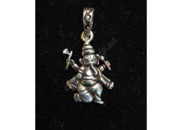 Фото 1 - Pendant-3 Dancing Ganesh silver, Ayurveda Here!