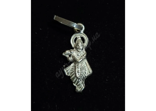 Фото 1 - Pendant-3 Krishna with a flute #4 silver, Ayurveda Here!