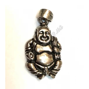 Pendant-5 Buddha silver, Ayurveda Here!