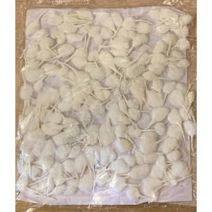 Cotton balls for aarti, lamps and lamps 150 pcs., cotton balls for aarti, lamps and lamps, Ayurveda