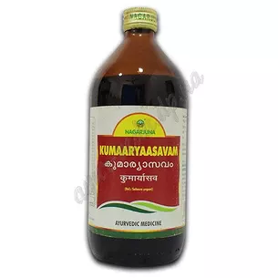 Кумарія асава 450мл Нагарджуна, Kumaaryaasavam Nagarjuna, Кумариасава, Кумари асава, Kumaryasava, нормализирує роботу организму