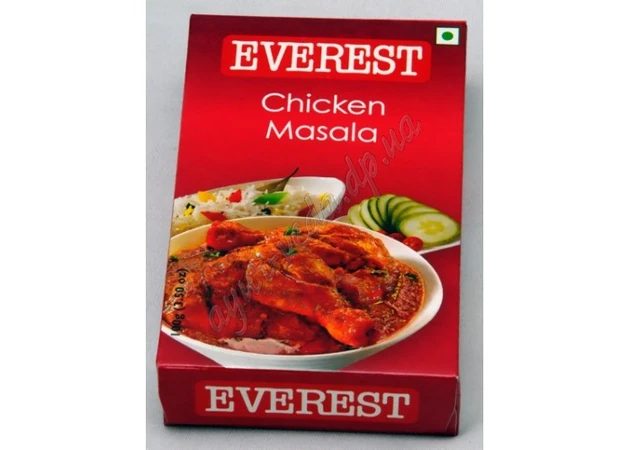 Фото 1 - Куриная масала, 50г термін 01/2024 включно, Chicken Masala Everest, Аюрведа Здесь