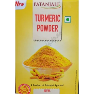 Куркума мелена 100г Потанджали, Aarogya Spices Turmeric Powder Patanjali, Аюрведа