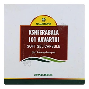 Кширабала 101 Нагарджуна 100 кап., Ksheerabala 101 Nagarjuna, Кширабала 101 Нагарджуна для суставов и нервной системы, Аюрвед