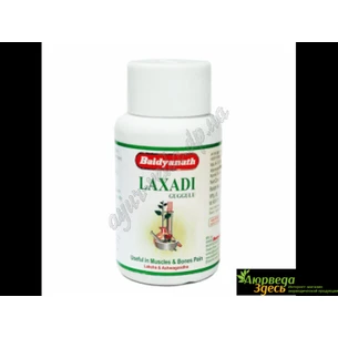 Lakshady guggul 80 tab. Baidyanath, Lakshadi Gugglu, Laxadi guggulu, Baidyanath, will strengthen bone tissue, heal joints, Ayurveda S