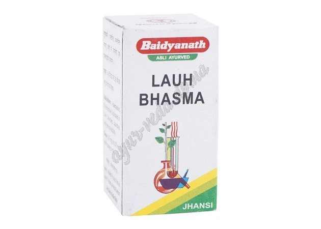 Фото 1 - Lauh Bhasma Baidyanath 10 g, Lauh Bhasma Baidyanath, for anemia, Ayurveda