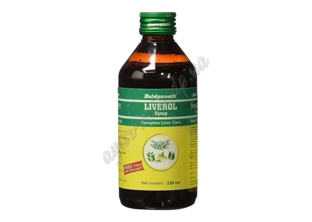 Фото 1 - Ліверол 220 мл Байдьянатх, Ливерол Байдьянатх, Liverol Strong Baidyanath, и печень в норме!, Аюрведа Здесь