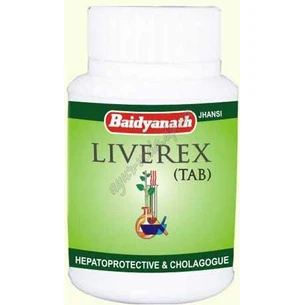 Ліврекс Байдьянатх 100таб, Ливрекс Байдьянатх, Liverex Baidyanath, для печени и селезёнки, Аюрведа Здесь