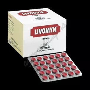 Ливомин Чарак 30таб., Livomyn Charak, Гепатопротектор, противовирусное и желчегонное средство, Аюрведа
