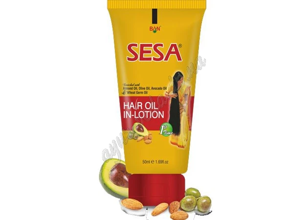 Фото 1 - SESA hair lotion 50 ml, Hair Oil In-Lotion SESA, SESA hair lotion