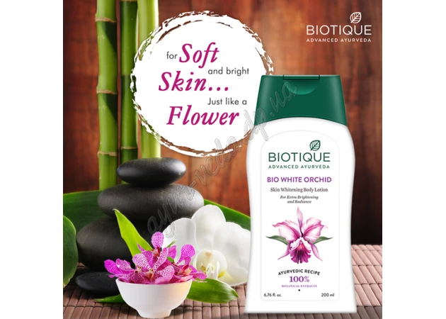 Фото 1 - Body lotion White Orchid Biotic 180ml Bio White Orchid Biotic