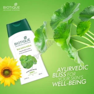 Body lotion Bio Gotu Kola Biotik 200 ml Bio Gotu Kola Body Lotion Biotique Bio Gotu Kola Biotik Ayurveda