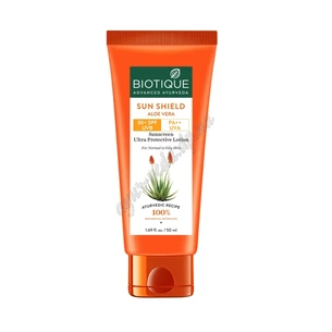 Лосьон для тіла сонцезахисний Біо Алое Вера SPF30 Біотік 50 мл, Biotique Bio Aloe Vera Body Sun Lotion, Лосьон для тела Био Алоэ