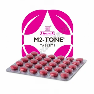 М2-тон 30 таб. Чарак, M2-Tone, Charak, при дисфункциях женских половых органов, Аюрведа Здесь