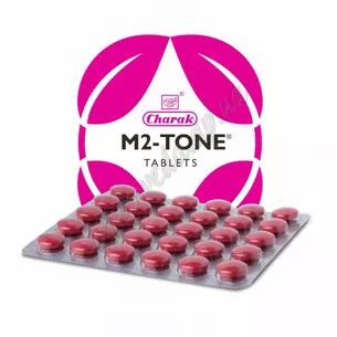 М2-тон 30 таб. Чарак, M2-Tone, Charak, при дисфункциях женских половых органов, Аюрведа Здесь