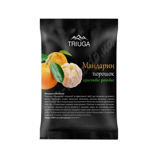 Мандарин (корочка сушеная) порошок 50 г, Триюга, Триюга, Аюрведа