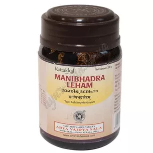 Manibhadra Lekhya 200g, Kottakkal, Manibhadra Leham Kottakkal, normalizes the work of the body, Ayurveda.