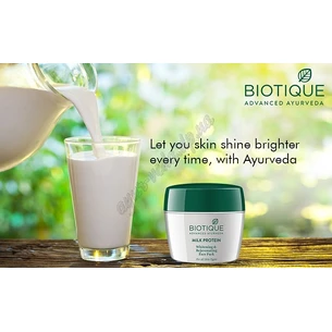 Маска Био Молоко 50г Биотик, Маска для лица Био Молоко Биотик, Bio Milk Protein Rejuvenating Face Pack Biotique, Аюрведа