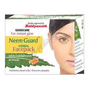 Mask Neem Guard Goodcare with sandal period 08/23 inclusive, sleeve and neem, Neem Garnd, Goodcare, Goodcare Neem Guard