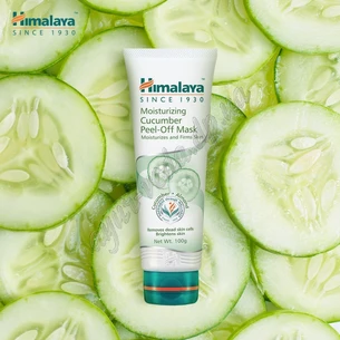 Маска отшелушивающая с миндалем и огурцом Хималая Хербалз 50 г, Himalaya Herbals Almond And Cucumber Peel-Off Mask, Аюрведа Здес*