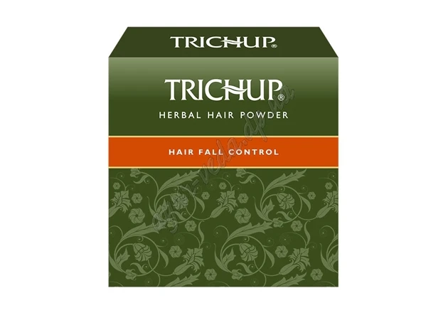 Фото 1 - Маска травяная против выпадения волос Тричуп 30г, Herbal hair powder Trichup, Аюрведа Здесь!*