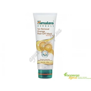 Маска-пленка для лица отшелушивающая Апельсин 100г., Хималая, Himalaya Herbals Tan Removal