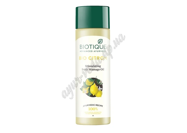 Фото 1 - Масло для тела Био Цитрон Биотик стимулирующее, Biotique Bio Citron