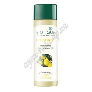 Body oil Bio Citron Biotique stimulating, Biotique Bio Citron
