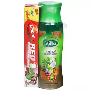 Enriched coconut oil for hair Dabur Vatika 150 ml.