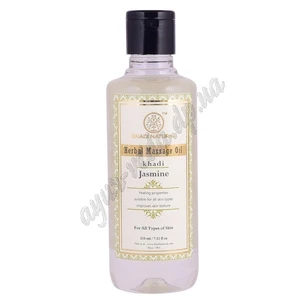 Massage oil Jasmin Khady 210ml Khadi Herbal Massage oil Jasmine Ayurveda Here!