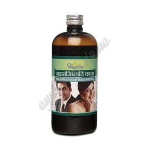 Mahamanjishthadi Kwat (syrup) 450ml Dhootapapeshwar, Mahamanjishthadi Kadha Dhootapapeshwar, for complex skin conditions, Ayurveda