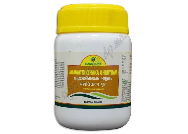 Фото 1 - Mahatiktaka Ghrutham Nagarjuna 200g, Mahatiktaka Ghrutham Nagarjuna, for severe skin diseases, Ayurveda.