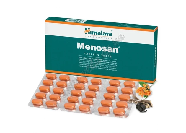 Фото 1 - Меносан Хималая Himalaya Menosan 60 таб., Аюрдела, Аюрведа Здесь