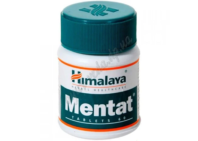 Фото 1 - Ментат 60 таб. Хімалая, Mentat Himalaya, Хималая стабилизирует деятельность ЦНС, Аюрведа Здесь