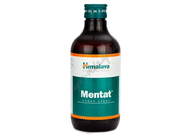 Фото 1 - Ментат Сироп 200мл Хималая, Mentat syrup Himalaya, Хималая стабилизирует деятельность ЦНС, Аюрведа