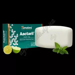 Aktaril Himalaya Soap, 75 g, Himalaya Herbals Aactaril Soap, Antiseptic soap Aktaril Himalaya, Gentle for the skin without mercy