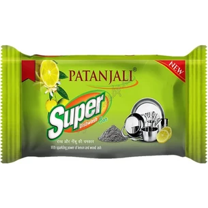 Patanjali household soap 145g and for washing dishes Super Dishwash Bar (with lemon and ash) Patanjali, Ayurveda