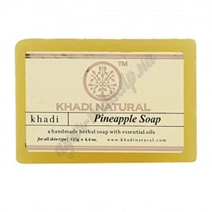 Khadi Naturals Pineapple Soap 115-125g, Khadi Natural™ Herbal Pineapple Soap, Ayurveda