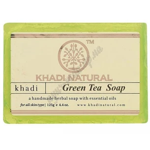 Khadi Natural Herbal Green Tea Soap 115-125g, Khadi Natural Herbal Green Tea Soap, Ayurveda