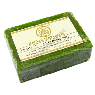 Мыло Кхади Им 115-125г, Khadi Natural Pure Neem Soap, Мыло Кхади Им, Аюрведа